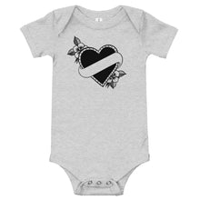 Load image into Gallery viewer, Kit + Puck Baby Valentine short sleeve one piece
