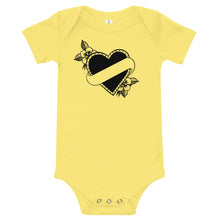 Load image into Gallery viewer, Kit + Puck Baby Valentine short sleeve one piece
