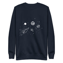 Load image into Gallery viewer, Kit + Puck Space Adult Sweatshirt Dark
